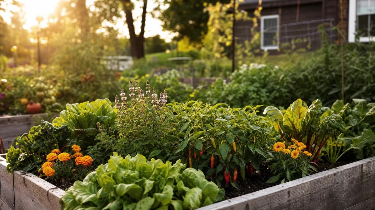 Best Plants for Raised Garden Beds (By Sun + Season) hero image