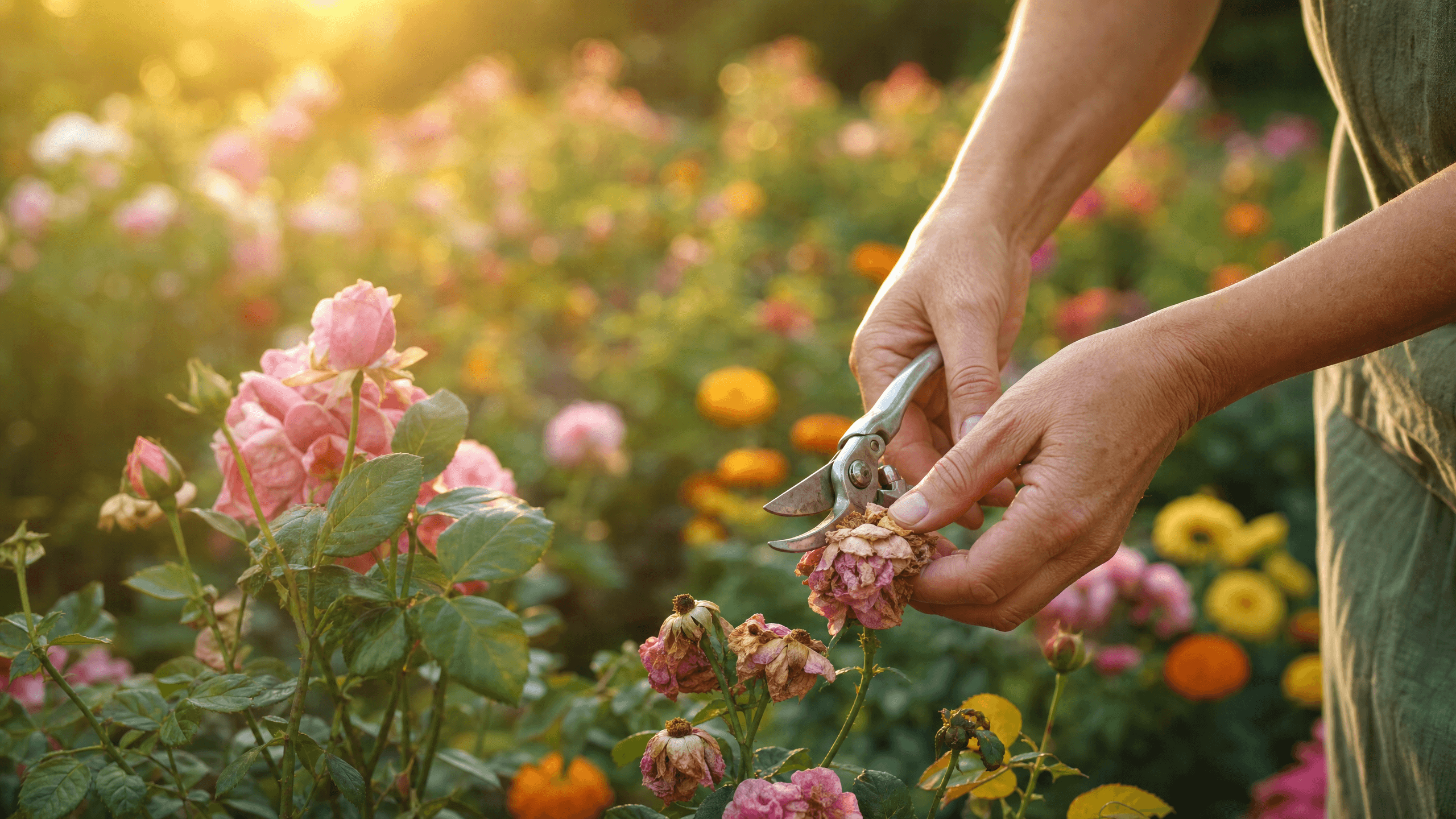 The Ultimate Guide to Deadheading Flowers for a Non-Stop Summer Display hero image