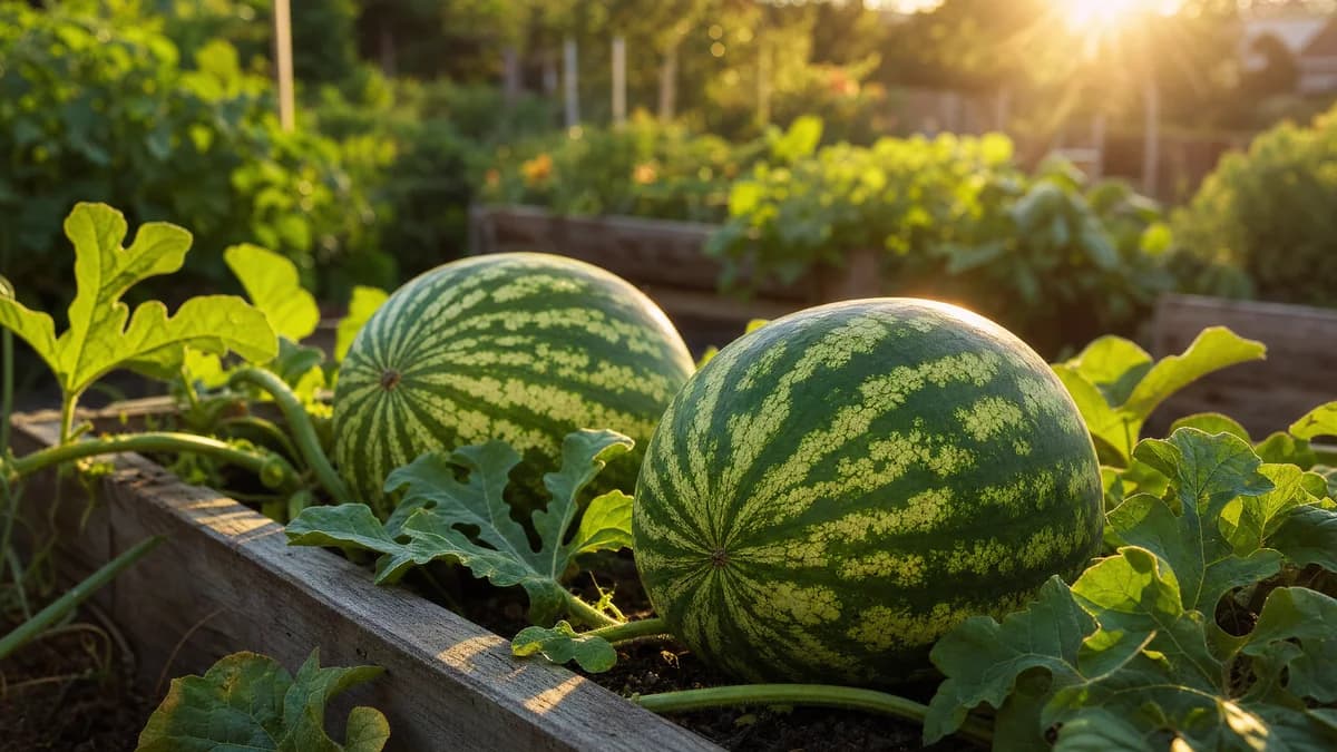 How to Grow Watermelons in Raised Beds: A Complete Guide hero image