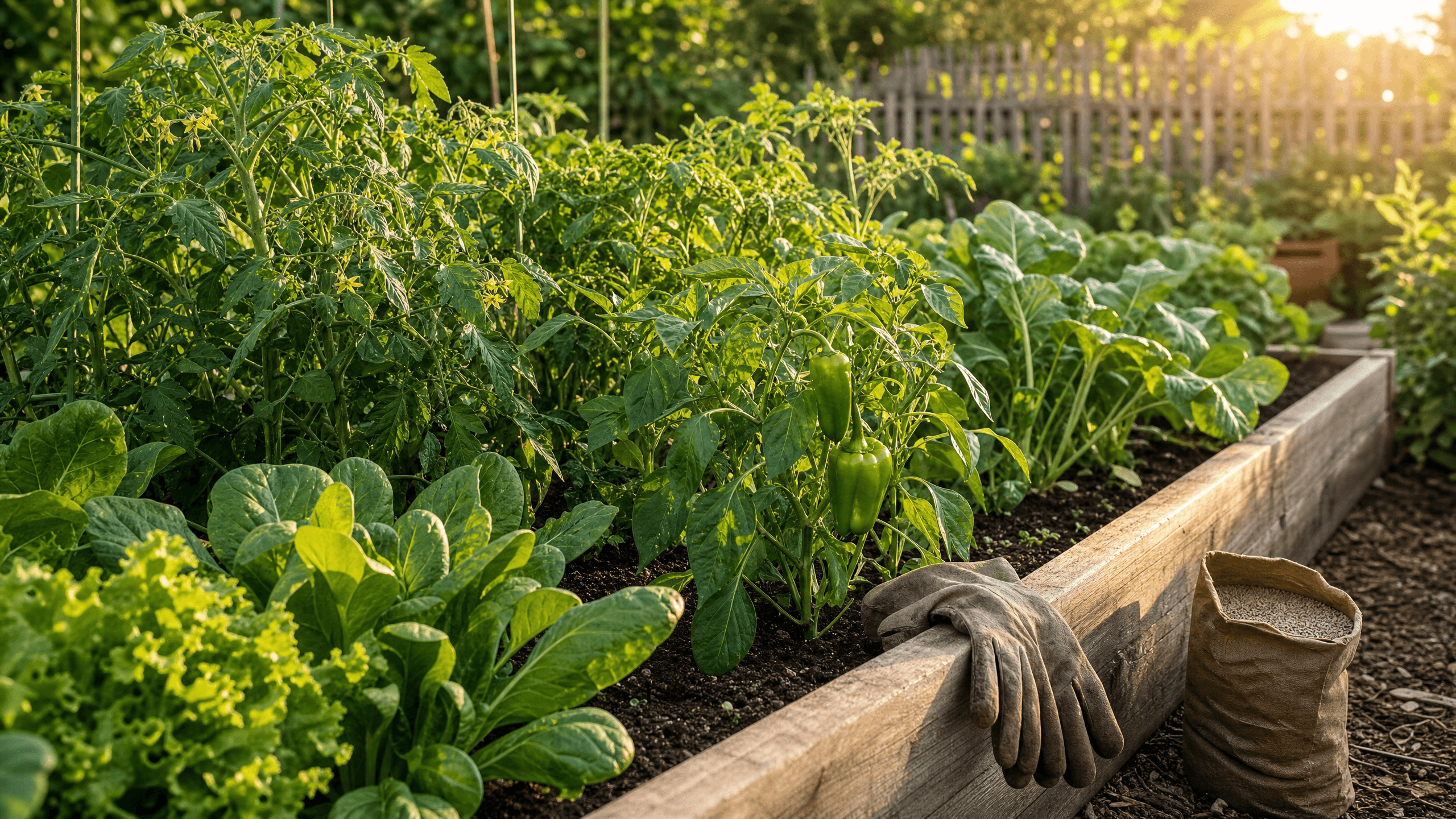 How and When to Fertilize Your Summer Vegetable Garden hero image