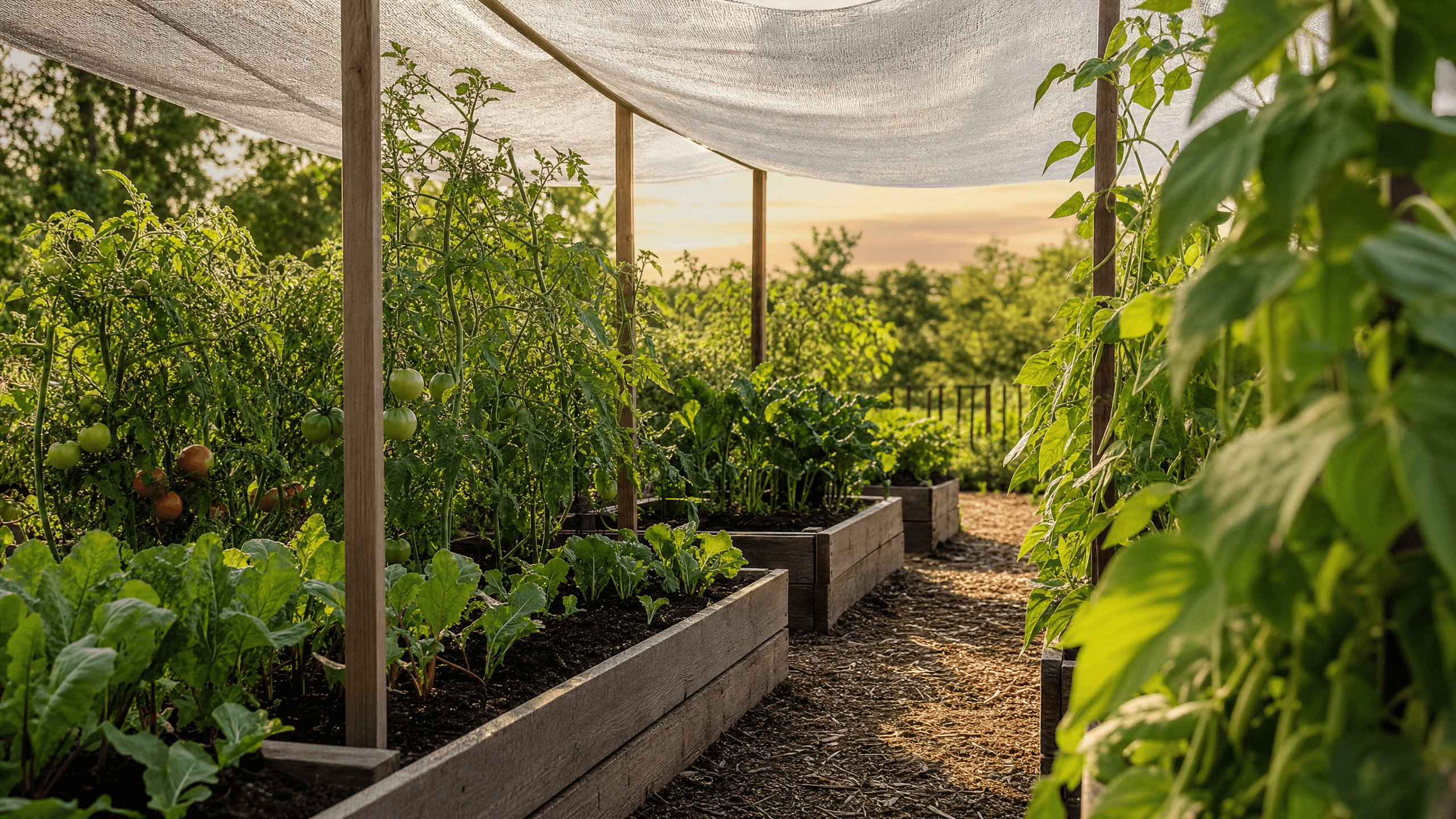 How to Build Simple DIY Shade Structures to Protect Your Summer Garden hero image