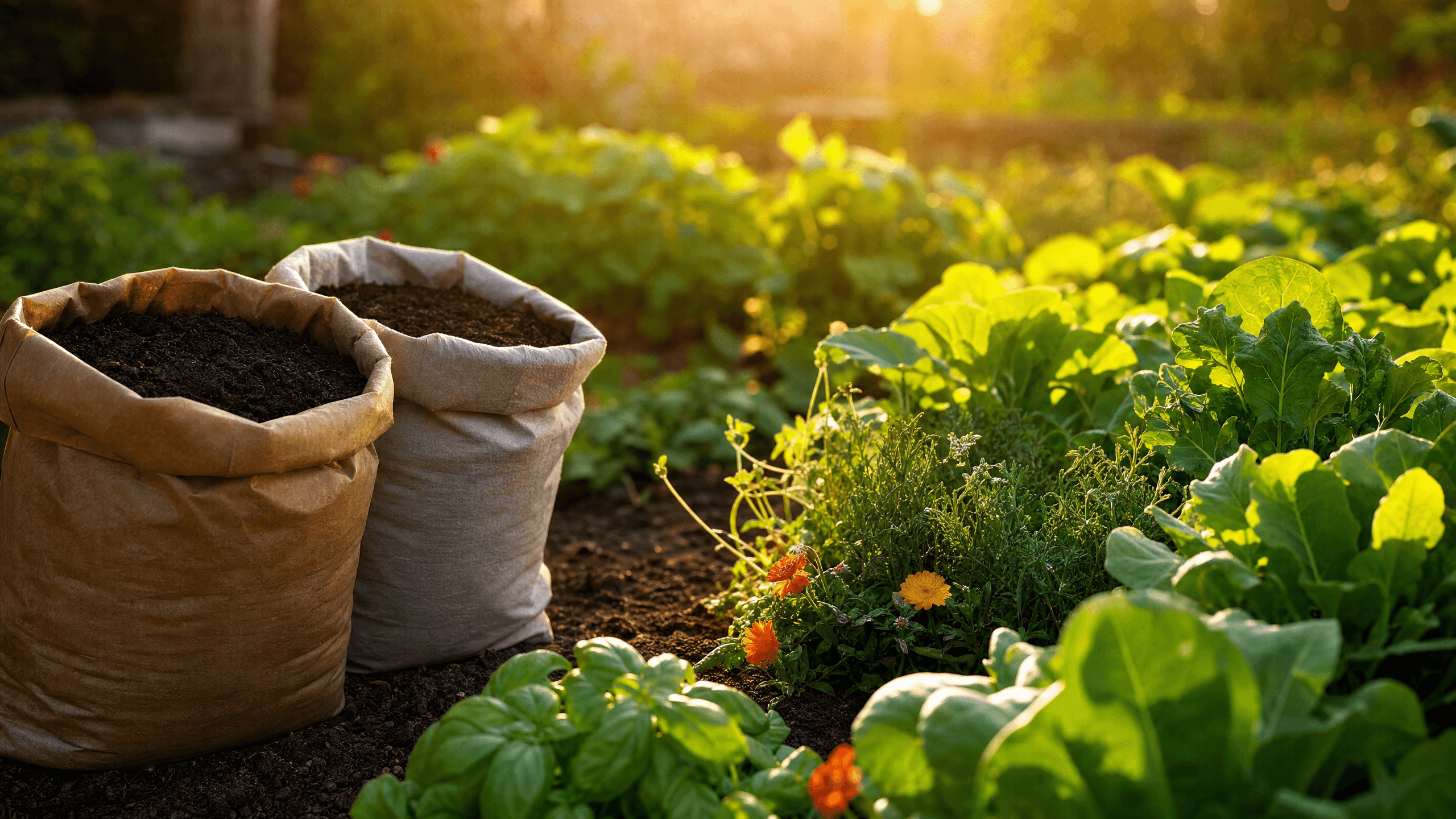 The Best Organic Fertilizers and Soil Amendments for a Thriving Garden hero image