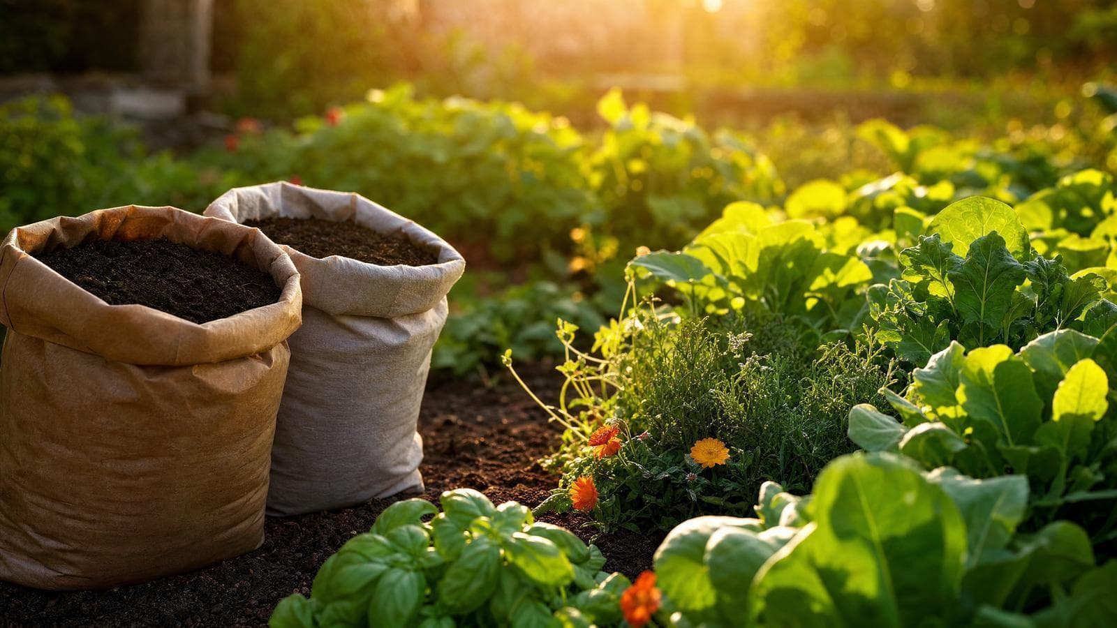 The Best Organic Fertilizers and Soil Amendments for a Thriving Garden hero image
